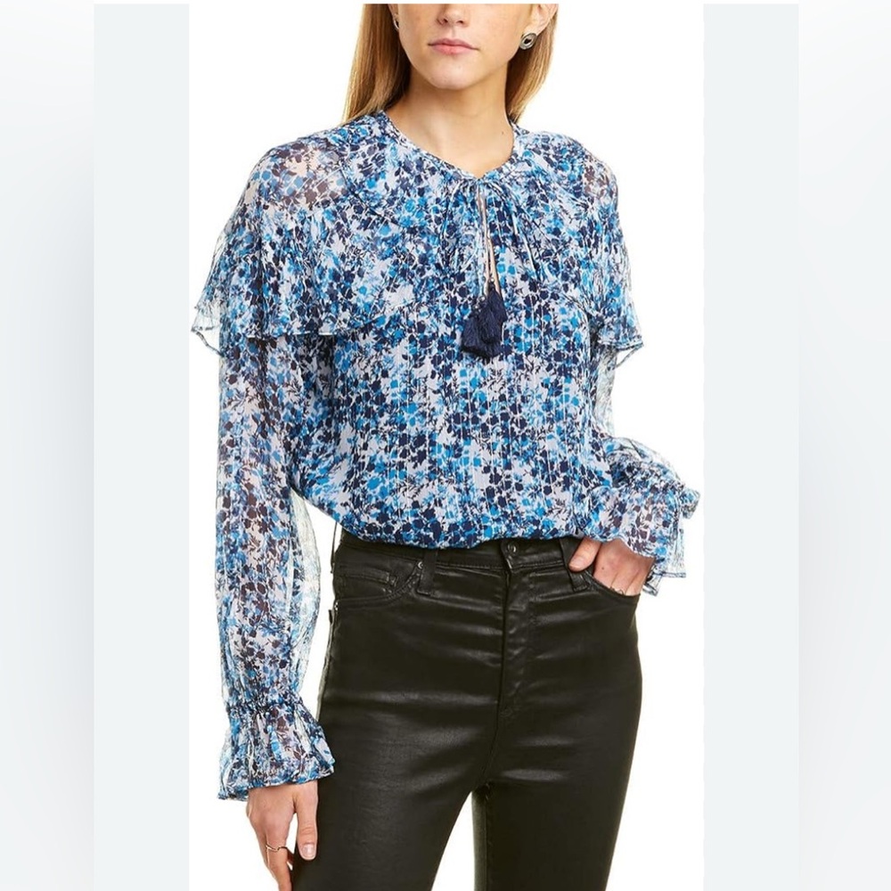 GORGEOUS Ramey Brook Floral Blouse Small